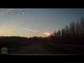 Meteorite crash in Russia: Video of meteor explosion ...