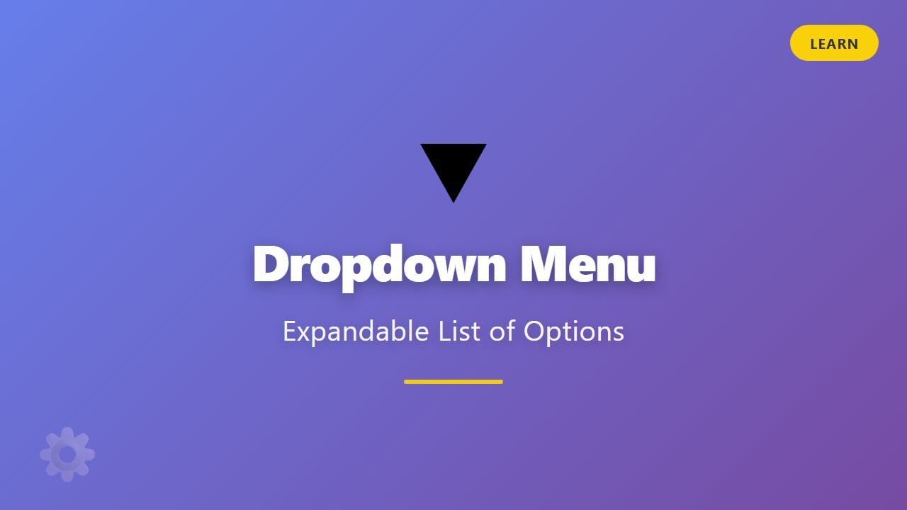 Dropdown Menu Explained: A Beginner's Guide to UI Design