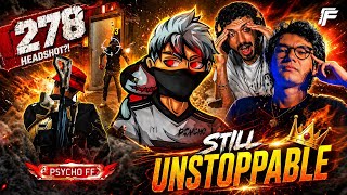 Download lagu STILL UNSTOPPABLE AND UNBEATABLE 😤🔥 EVERY STREAMER IS SHOCKED 😱 | PSYCHO FF 🔥💀 mp3