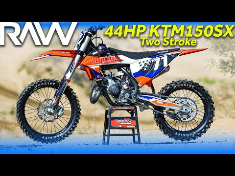 44 Horsepower KTM 150SX Two Stroke RAW - Motocross Action Magazine