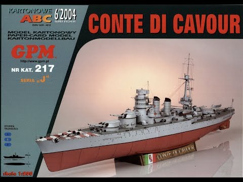 Barco  Acorazado Conte di Cavour