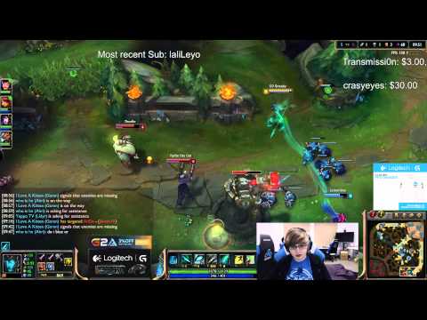 Sneaky duo LemonNation vs WildTurtle - Kalista vs Lucian - Bot - League of Legends Full Game