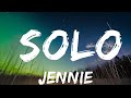 1 Hour |  JENNIE - SOLO  | Lyrics Universe