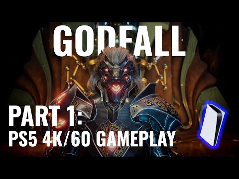 Godfall Gameplay Walkthrough Part 1 [4K 60FPS PS5] - SOLARIS BOSS FIGHT (FULL GAME)