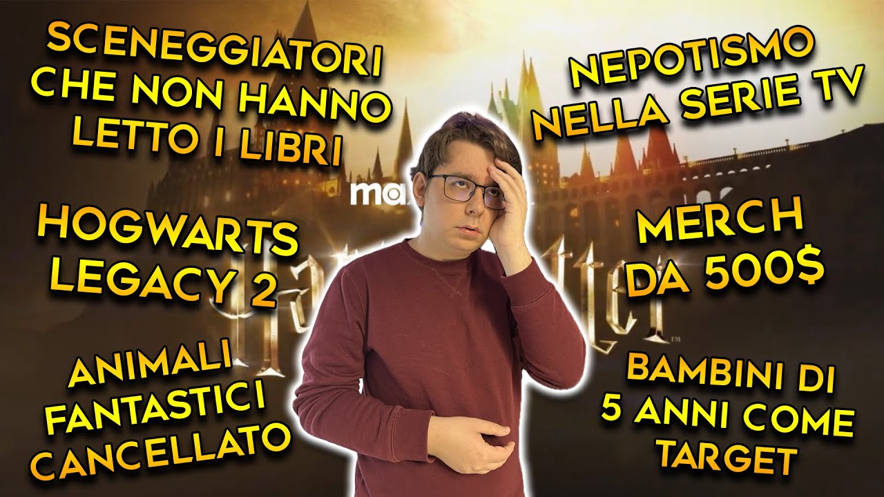 Il futuro della saga di HARRY POTTER è PREOCCUPANTE | SERIE TV & HOGWARTS LEGACY 2