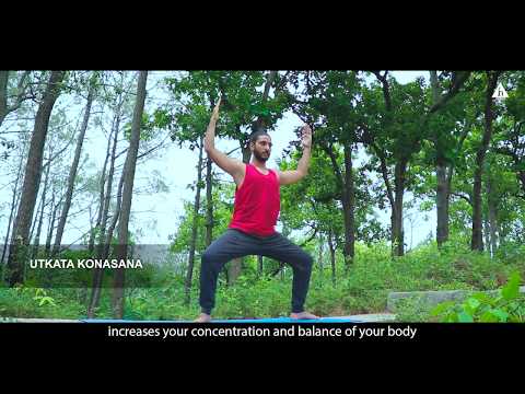 Chandra Namaskar by Sudhanshu Gour WIth Asanas Name and Benefits || S3FYOGA