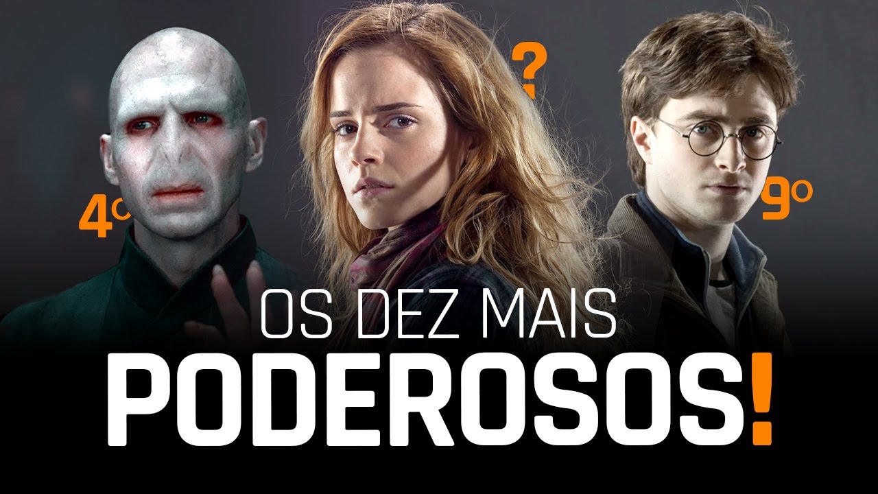 Os 10 mais PODEROSOS Bruxos de HARRY POTTER Dos Tempos "Modernos"! (RANKEADO)