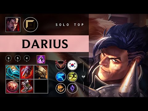 Darius Top vs Fiora - KR Grandmaster Patch 26.01