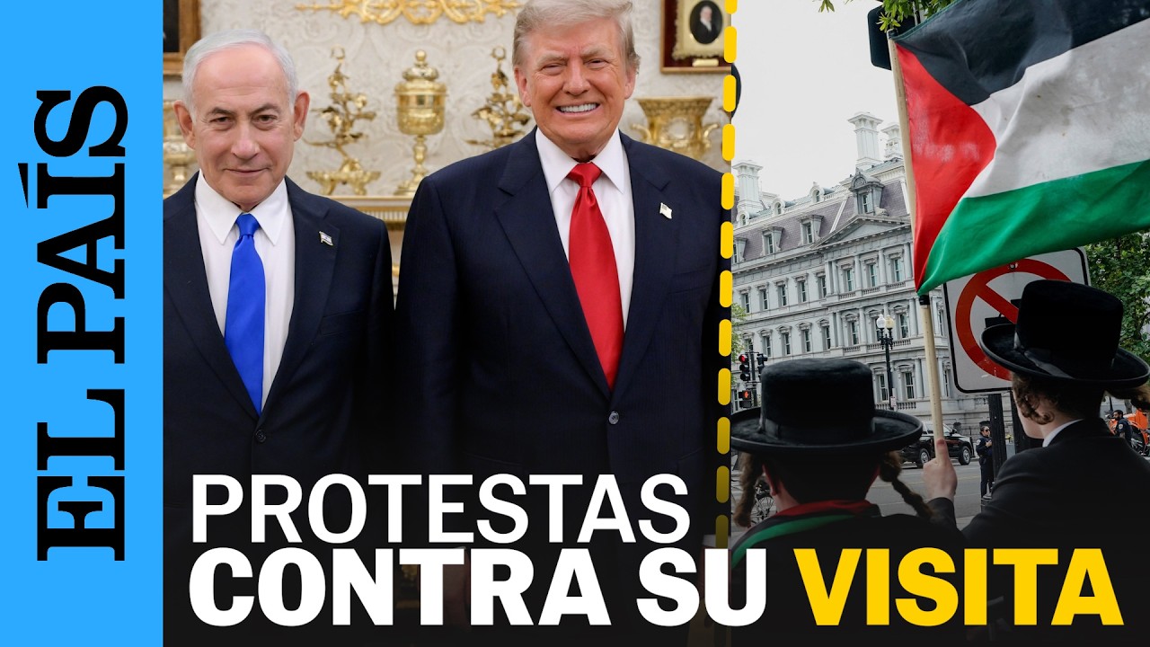 NETANYAHU visita a DONALD TRUMP se reúnen tras DISTANCIAMIENTO por la guerra en IRÁN