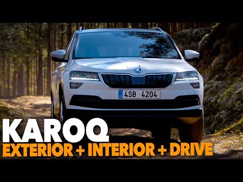 Skoda KAROQ 2017 - EXTERIOR + INTERIOR + FIRST DRIVE | Better than New VW Tiguan and Seat Ateca ?