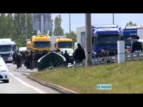 A secure zone for lorries in Calais is announced