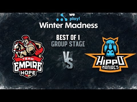 Empire Hope vs Hippomaniacs Bo1 - WePlay! Winter Madness - Group Stage