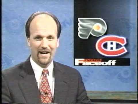 Philadelphia Flyers vs. Montreal Canadiens 2/6/1997 Pre-game