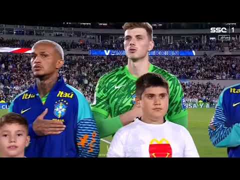 Brazil National Anthem (vs Argentina) - FIFA World Cup Qualifiers 2026