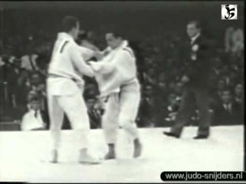 Judo / OS1964 / 80+ kg / 1e ronde: Casella - Inokuma