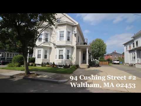 FOR SALE | 94 Cushing Street, Unit 2 in Waltham MA