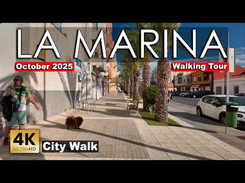 La Marina - City Walk 2025, October 29 - Spain | Costa Blanca - Walking tour [4k 60fps]