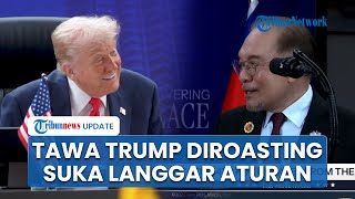 Tawa Pecah saat PM Malaysia Sebut Trump Suka Langgar Aturan hingga Singgung Nyaris Dipenjara