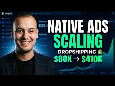 [Case Study] From $80k to $410k/Month: Scaling a Dropshipping Store with Native Ads