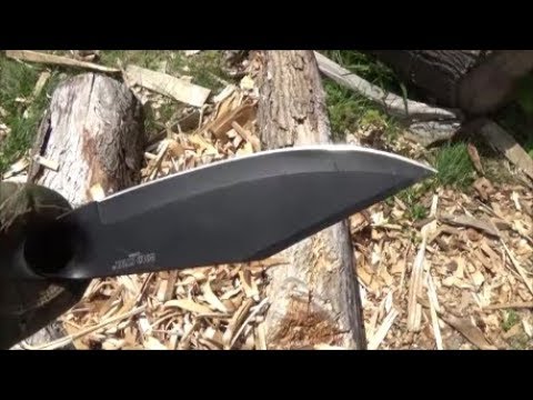 Cold Steel Bushman Bowie Review, Budget Outdoor Knife Video