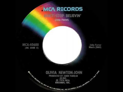 1976 HITS ARCHIVE: Don’t Stop Believin’ - Olivia Newton-John (stereo 45--#1 A/C)