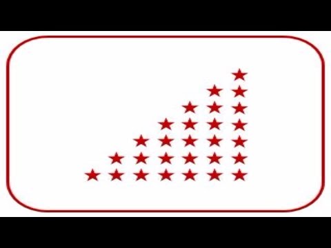 How To Print A Star Patterns In Java Using Netbeans Netbeans Java Patterns
