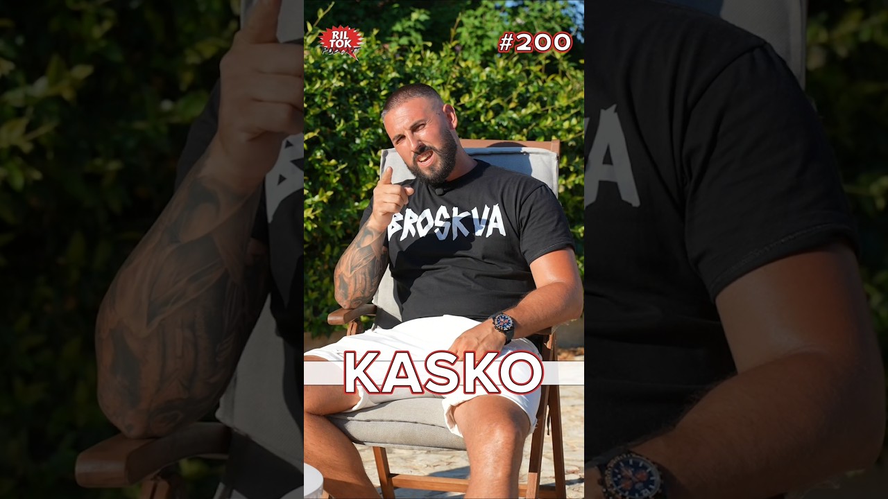 KASKO u Ril Tok Podcastu 💥💥💥 *RILTOKPODCAST*#kasko #riltokpodcast #khan #doktoroga #riltok #shorts