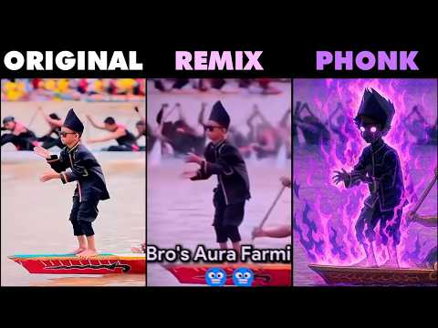 Aura Farming Boat original vs Phonk