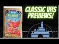 VHS Opening Previews Walt Disney Home Video The Little Mermaid 1998 HQ