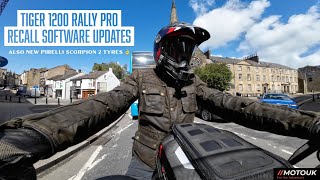 Triumph Tiger 1200 Rally Pro, NEW Pirelli Scorpion 2 Tyres, Recall Work & Software Updates