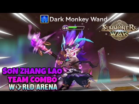 Son Zhang Lao Team Combo in World Arena Ep. 2 - Summoners War