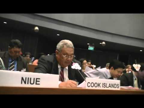 The Pacific Opening Statement by Cook Islands Minister for Health, Honorable Nandi Glassie