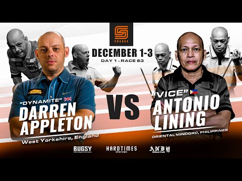One On One: Professional 10-Ball | Race to 63 Day 1 | December 1, 2022