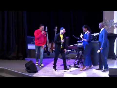 Live performance "Den bo presencia" & "Mi ta laaf" with Reuben Van Lierop HOW Radio CMA