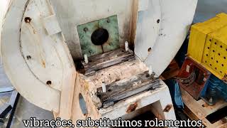 Conserto em Exaustor Centrífugo