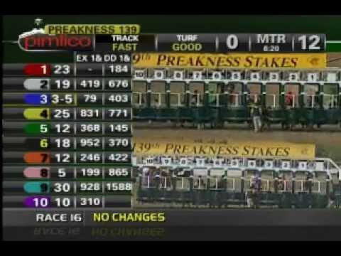Pimlico 5/17/14 race 12 - 139th running of the Preakness-Grade I