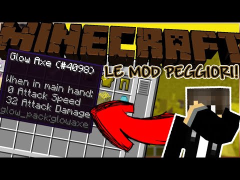 Ho SCARICATO le PEGGIORI MOD di MINECRAFT!