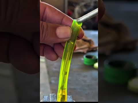 Brake Cable Cleaning Hack #shorts #MechanicLife #satisfyingfix #motorcyclebuild #restorations