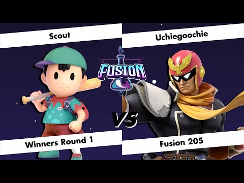 Fusion # 205 - Scout (Ness) vs Uchiegoochie (Captain Falcon) - Winners Round 1