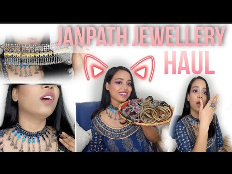 Affordable Afghani Jewellery Haul | Janpath Jewellery Shopping Haul🔥