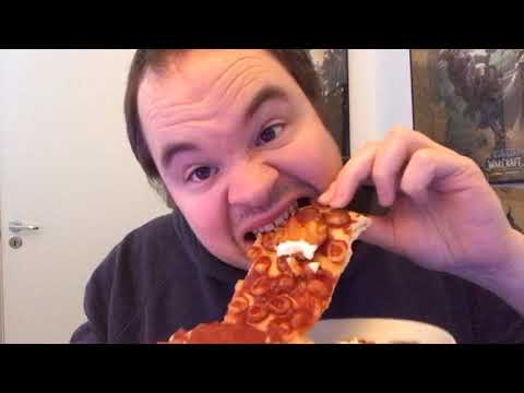 MUKBANG - FRYSEPIZZA MED DRESSING