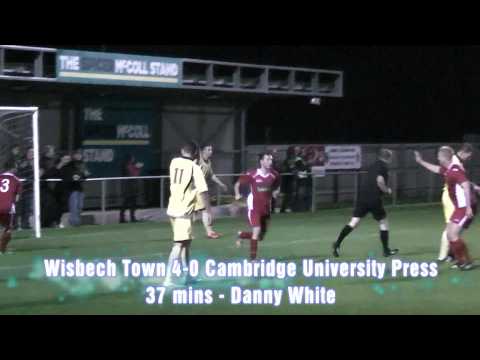 Wisbech Town v Cambridge University Press - Cambs Invitation Cup - 15/10/13