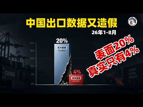 August China Export Over 20%? Squeezing Water Out of CCP Exports! August China Export Increase Only 3% to 4%. Export Structure Clearly Visible, Understanding the Latest Trends of China's Only Growth Engine!