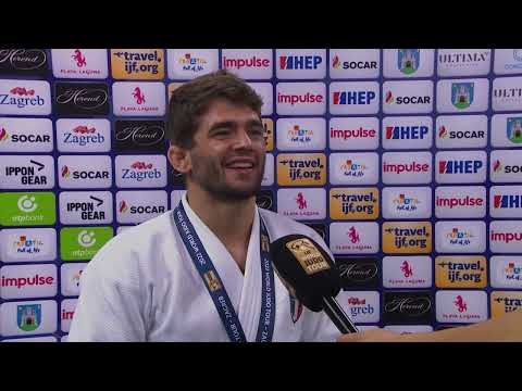 Manuel Lombardo -73kg Gold medallist of #JudoZagreb 2022