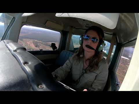 Maggie Skyhunter | female pilot Cessna 150 training LDZL Zagreb - Lučko