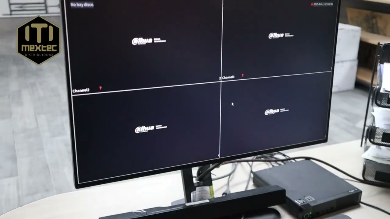 INSTALACION DE DISCO EN DVR DAHUA