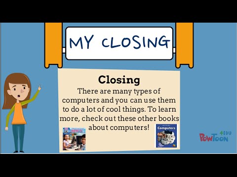 Informational Writing for Kids- Episode 6: Writing a Closing