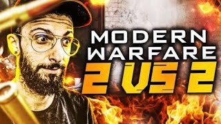 Humiliation sur le nouveau call of duty modern warfare 2vs2 alpha 