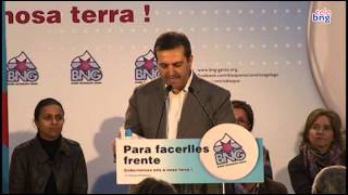 preview picture of video 'BNG Galegas 2012: Intervención de Luis Bará no mitin nacional de Pontevedra'