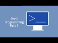 Shell Scripting Tutorial  1 for Beginners | Bourne Shell Basics, variables, user input, arithmetic
